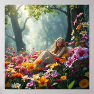 Poster Mundo Elfo  Mantenha ou crie seu próprio 