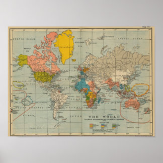 Póster Mundo em 1910