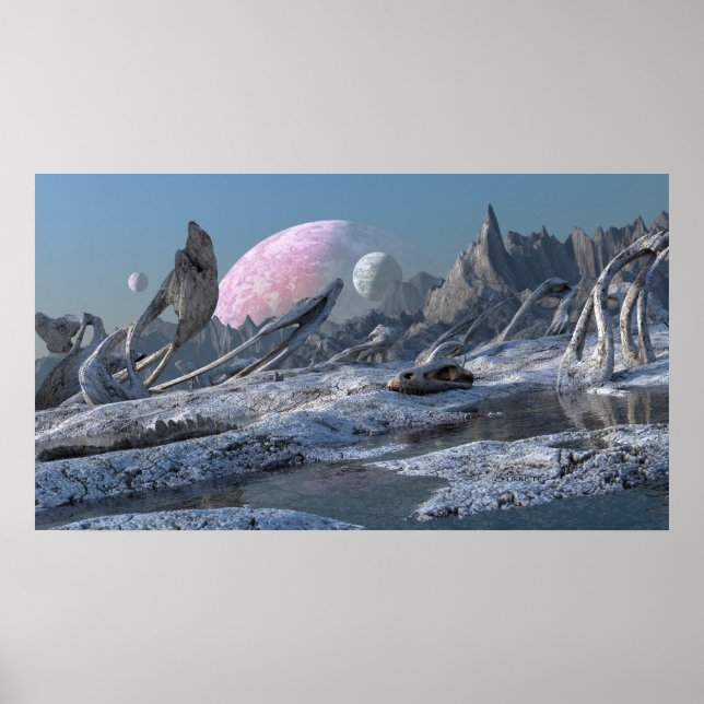Poster Mundo frio (Frente)