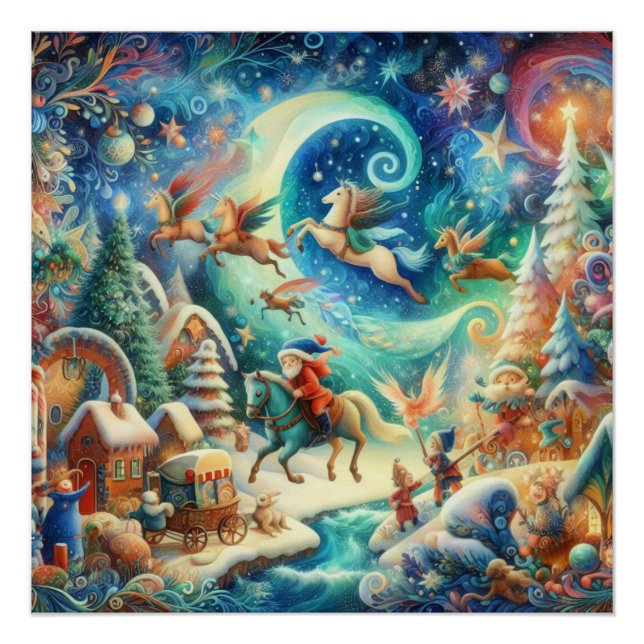 Póster Mundo Imísico de Sonho Infantil (Frente)