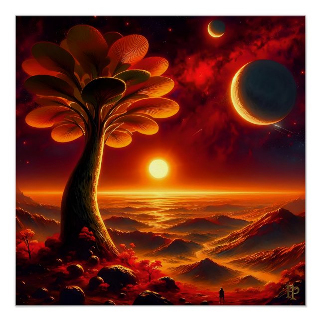 Póster Mundo ímpar (Frente)