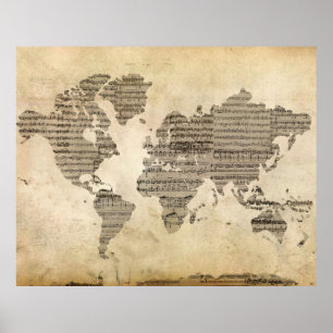 Póster Mundo Musical