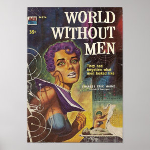 Póster Mundo sem homens