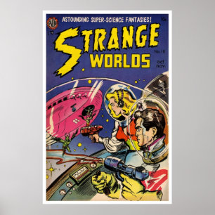 Poster Mundos estranhos #18 (1954)