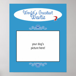 Póster Mundos feitos sob encomenda o grande Westie