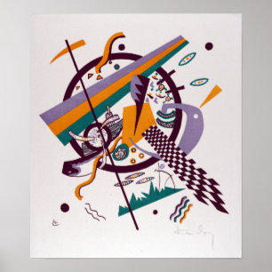 Póster Mundos pequenos de Vasily Kandinsky IV
