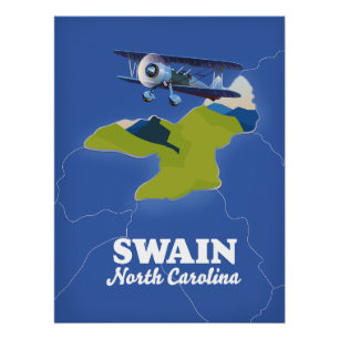 Póster Munga-Third National Park Birdsville Austrália P