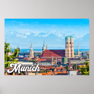 Poster Munique, Alemanha