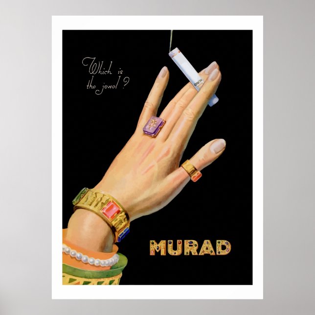 Póster MURAD (Vintage 1920 ads) (Frente)