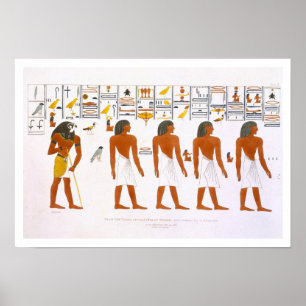 Poster Murais das Túmulas dos Reis em Tebas, disco