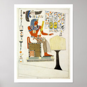 Poster Mural das Túmulas dos Reis de Tebas, discoteca