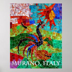 Póster Murano Mosaico II