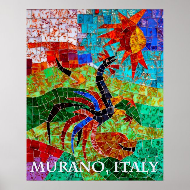 Póster Murano Mosaico II (Frente)