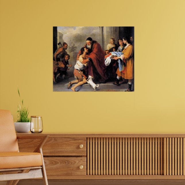 Poster Murillo - O Retorno do Filho Pródigo (Sala de Estar 2)