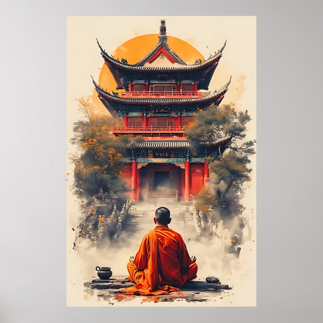 Poster Murmurios da Pagoda (Frente)