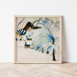 Poster Murnau com Locomotive | Kandinsky