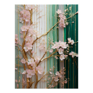 Póster Muro Blooming Cherry Blossoms