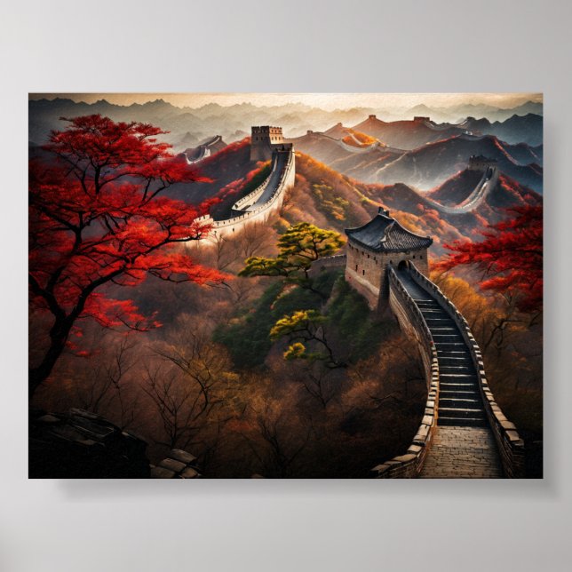Poster Muro de excelente da China (Frente)