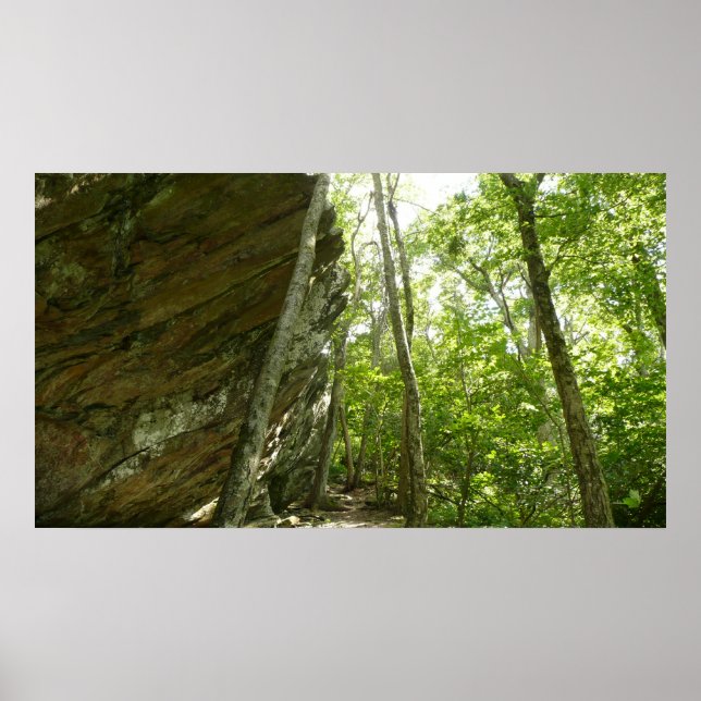 Poster Muro de Frazier Rock no Parque Nacional de Shenand (Frente)