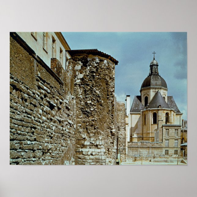 Poster Muro de Philippe Auguste rue des Jardins (Frente)