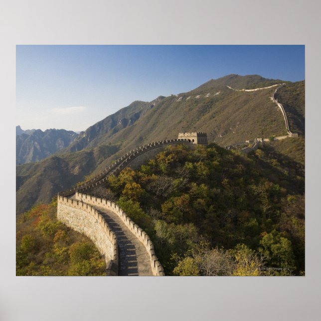 Poster Muro excelente da China em Mutianyu 2 (Frente)