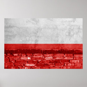 Poster muro Polônia