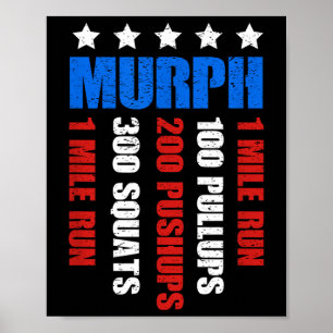 Poster Murph 2021, Dia Memorial, Dia de Ação Patriótica