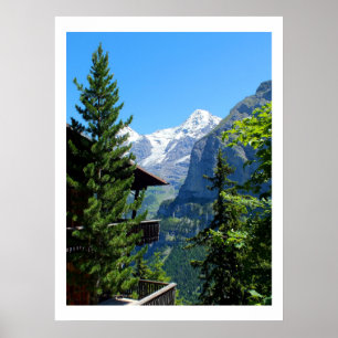 Poster Murren na Suiça