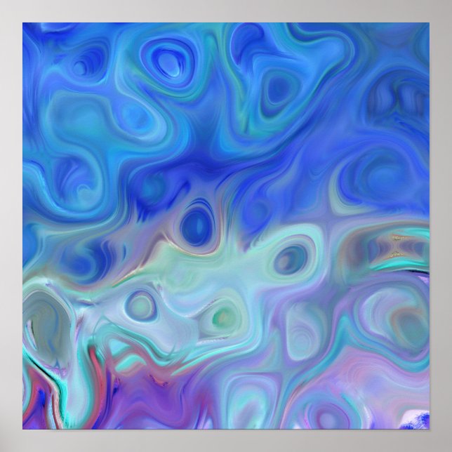 Poster Musa abstrato 3 (Frente)