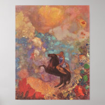 Musa auf Pegasus (Redon 1900)