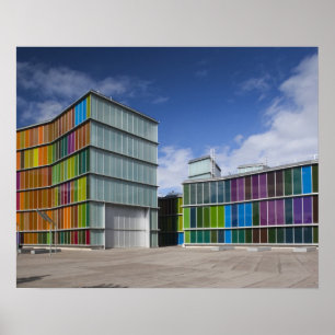 Póster MUSAC, museu de arte contemporânea