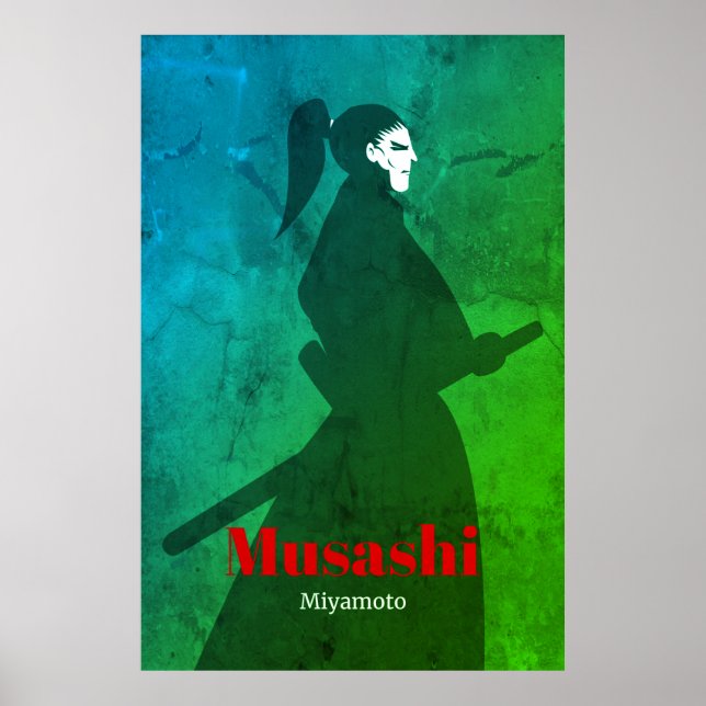 Poster Musashi, Código Samurai (Frente)