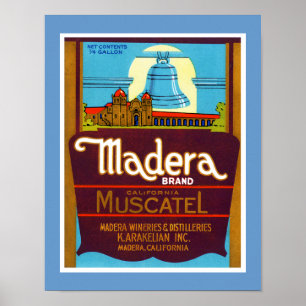 Poster Muscatel de Madera
