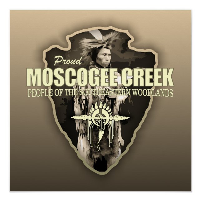 Póster Muscogee Creek (Frente)
