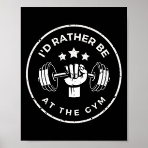 Poster Musculação 
