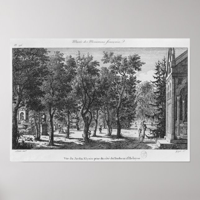 Póster Musee des Monuments Francais, Paris (Frente)