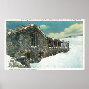 Póster Museu Bldg de Ridge da fuga da passagem de Fall