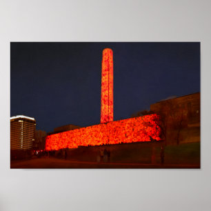 Poster Museu da Primeira Guerra Mundial e exposição da