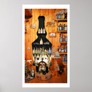 Póster Museu da vodca em Rússia