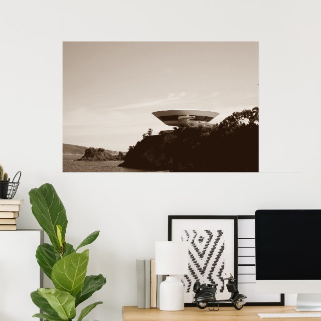 Poster Museu de arte contemporanea2 (Escritório em casa)