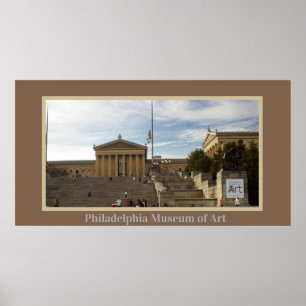 Poster Museu de Arte da Filadélfia