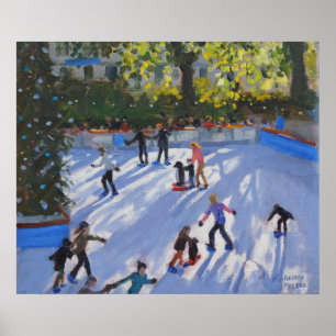 Poster Museu de História Natural da Patinação de Gelo 201