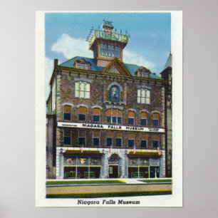 Póster Museu de Niagara Falls, opinião uma ninfa de águ
