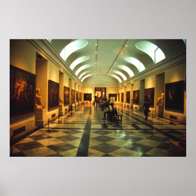 Póster Museu del Prado, Madrid, Espanha (Frente)