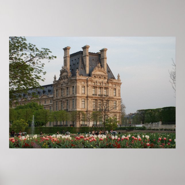 Póster Museu do Louvre (Frente)