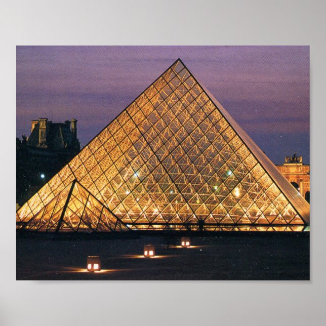 Poster Museu do Louvre (Frente)