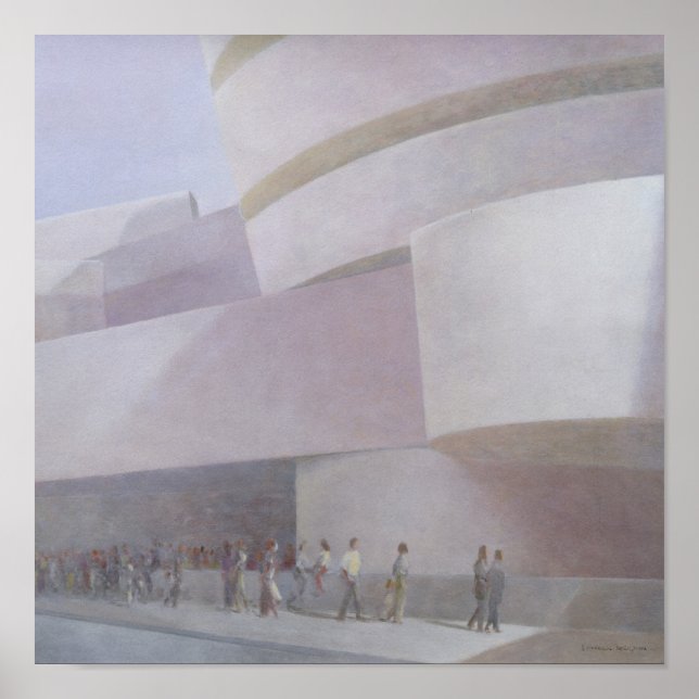 Póster Museu Guggenheim Nova Iorque 2004 (Frente)