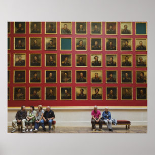 Póster Museu Hermitage, Sala 197, Galeria da Guerra de 18