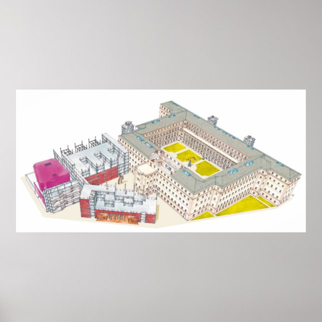 Póster Museu Nacional Centro de Arte Reina Sofia. (Frente)