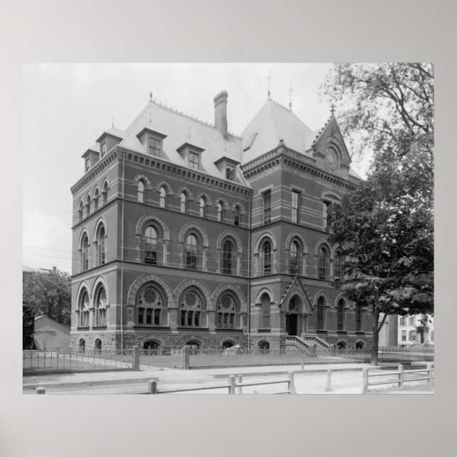 Póster Museu Peabody (Universidade de Yale) (Frente)